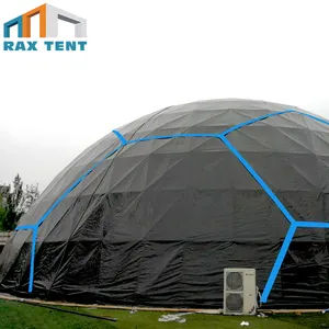 30M Large Capacity Geodesic Dome Half Sphere Event Dome Tent
