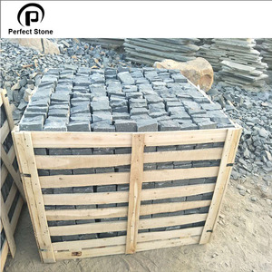 Pietra per Pavimentazione in Basalto Nero per Cubetti di Granito - Product Image 4