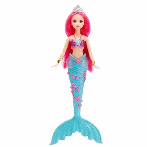 Neues Design Phantasie Geschenk paket für kleine Mädchen Wassers pray Meerjungfrau Prinzessin Living Doll