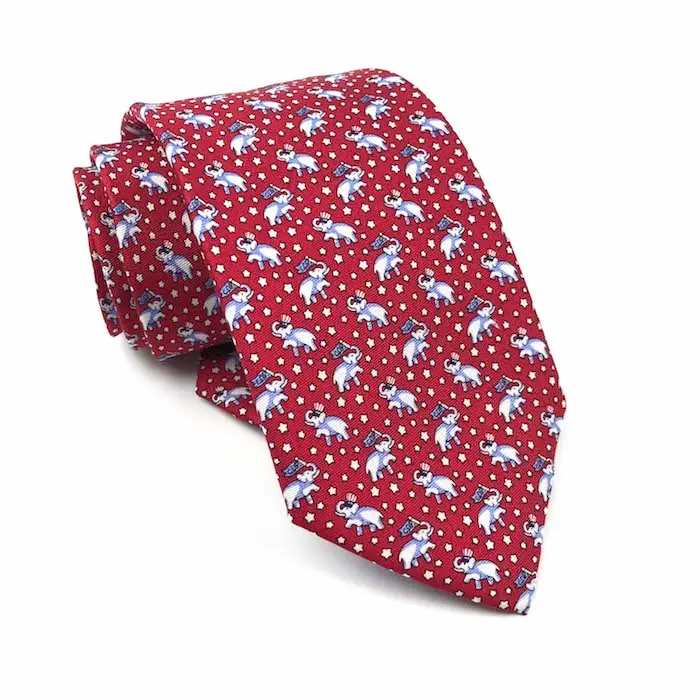 Neue Mode Herren Seide tier Gedruckt Benutzerdefinierte Silk krawatten