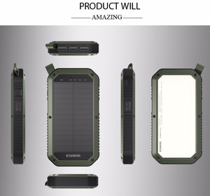 Cargador solar portátil ES981, 10W, Eshine ce rohs, cargador de batería, cargador portátil, celul - Product Image 6