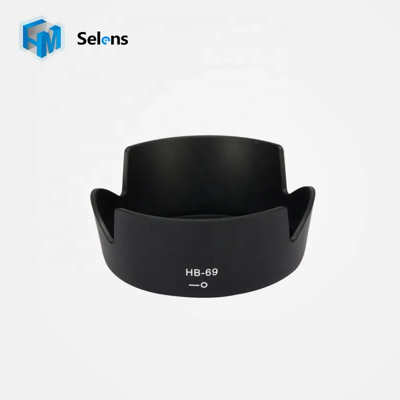 Selens Support OEM Black HB-69 Camera Lens Hood For Nikon D3200 D3300 D5200 D5300