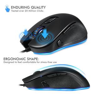Alibaba gros produits uniques 2018 <span class=keywords><strong>souris</strong></span> de jeu pc gamer ordinateur accessoires <span class=keywords><strong>et</strong></span> pièces - Product Image 4