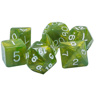 Jeu de <span class=keywords><strong>dés</strong></span> RPG en acrylique polyédrique à couleur changeante pour D & D et jeux de rôle-<span class=keywords><strong>Dés</strong></span> DND personnalisables avec effet dégradé - Product Image 2