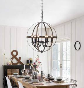 <span class=keywords><strong>Lustre</strong></span> de salon simple moderne à hauteur réglable avec lumière blanche chaude lampe de taille moyenne pour hôtels escaliers usage domestique - Product Image 1