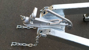 Remorque de Mini-pelle verte, 2500kg, remorque pour camion-véhicule - Product Image 2