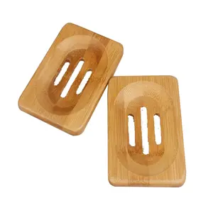 bamboo 3 holes slotted solid dish soap