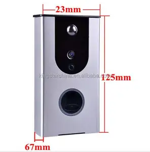 Bán Buôn Không Dây Wifi 3 Gam 4 Gam Chuông Cửa Camera + Trong Nhà Chuông + RFID Keyfobs Video Door Phone Intercom Không Thấm Nước