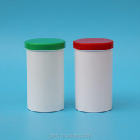 Bouteille de poudre de protéine HDPE à large bouche Capsule en plastique