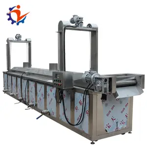 Continuous Automatic Donut Fryer and Doughnut Frying Machine