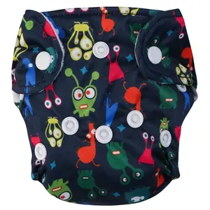 THX Newborn AIO Cloth Diaper baby cloth nappy bamboo charcoal lining Reusable Cloth Diapers