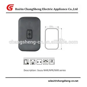 Gương Chiếu Hậu Xe Tải Gương Chiếu Hậu Bên Cho Dòng I Suzu Nhr Npr Nxr 168Mm * 257Mm CS