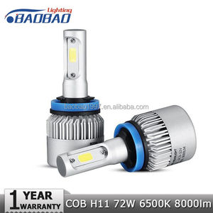Barato al por mayor Guangzhou Auto Parts LED automóvil 40 W lámpara del coche H11 H4 H1 faro bombilla luces LED <span class=keywords><strong>H7</strong></span> LED faro - Product Image 5