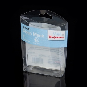 Factory Pillow Boxes Pvc Logo Custom Box Packaging Clear,clear Hair Packaging Box PET Customized Household Products OEM CMYK