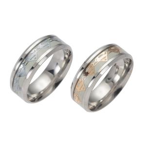 Vente en gros d'usine Nouveauté Bague de fête de mariage Luminescente en titane acier inoxydable Luminescente <span class=keywords><strong>Superman</strong></span> - Product Image 2