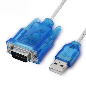 Kabel Adaptor USB Ke RS232 Port Seri 9 Pin DB9 COM Port Adapter Konverter