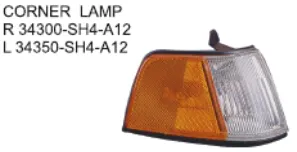 OEM 34300-SH4-A12 34350-SH4-A12 untuk HONDA CIVIC 90-91 Auto Mobil Sudut Lampu Sudut Cahaya