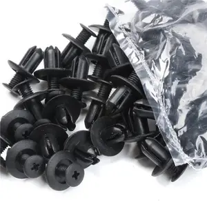 Großhandel 50 PCS Kunststoff Kfz-Niet Auto Clip Befestigungs element Kotflügel Stoßstange Push Pin Auto Kunststoff Clips für Hyundai