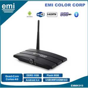 Smart <span class=keywords><strong>TV</strong></span> <span class=keywords><strong>Box</strong></span> MK919 Với <span class=keywords><strong>Quad</strong></span> <span class=keywords><strong>Core</strong></span> S805 <span class=keywords><strong>Android</strong></span> OS <span class=keywords><strong>TV</strong></span> <span class=keywords><strong>BOX</strong></span> & 2.0 MP Camera - Product Image 1