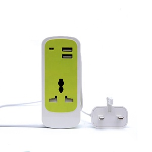 2 cổng <span class=keywords><strong>USB</strong></span> tường sạc thông minh Power Strip US/UK/EU cắm máy tính để bàn điện mở rộng ổ cắm - Product Image 4