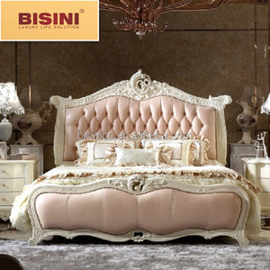 <span class=keywords><strong>Letto</strong></span> Matrimoniale Francese Antico in Pelle Rosa Chiaro 1,8m, <span class=keywords><strong>Letto</strong></span> <span class=keywords><strong>Principessa</strong></span> - Product Image 1