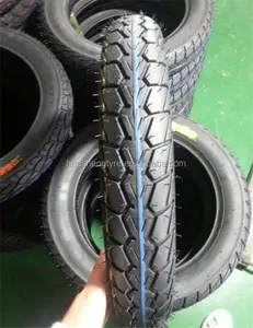 Venda de pneu de motocicleta 5.00-8 com 2 camadas de fios de aço