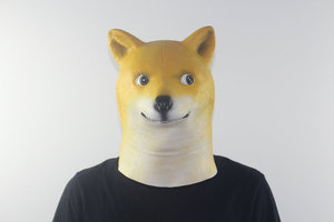 Nuevo diseño animal espeluznante de perro forma de látex para el partido de cosplay - Product Image 2