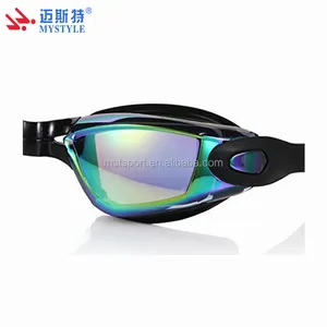 Gafas de natación para adultos, con tapones para los oídos y pieza para la nariz, gafas de natación para entrenamiento