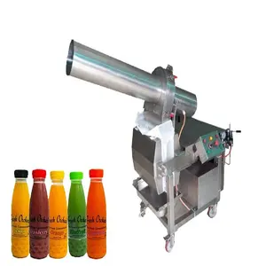 automatic hydraulic type apple fruit vegetable cold juice press machine