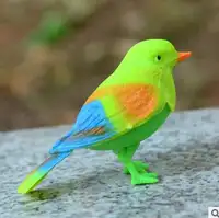 WIIPU 1pcs बोल पक्षी इलेक्ट्रॉनिक बात कर रहे उम्दा खिलौना स्मार्ट Furbiness बूम इंटरएक्टिव खिलौने