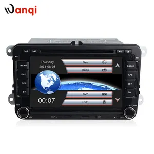 7 Inch 2 Din Auto Dvd-Speler Gps Radio Stereo Voor Volkswagen Golf 6 Passat B6 B7 Touran Polo Tiguan Seat Leon Skoda Octavia 12V