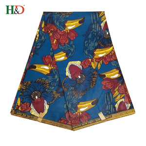 H & D Dames Amour Tanzanie Véritable Hitarget Cire Africain Spandex Imprimé Coton <span class=keywords><strong>Tissu</strong></span> Avec Femme - Product Image 5