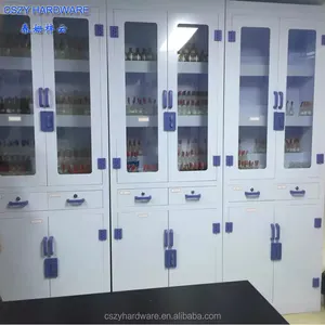 Strong Acid Alkali Lab PP Chemical Reagent Storage Cabinet