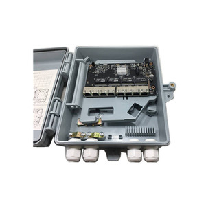 IP65 ngoài trời <span class=keywords><strong>8</strong></span> cổng 10/100/1000M <span class=keywords><strong>Ethernet</strong></span> đảo ngược <span class=keywords><strong>PoE</strong></span> Gigabit không được quản lý chuyển đổi cho FTTx không thấm nước - Product Image 2