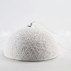 <span class=keywords><strong>Paralume</strong></span> Semicircolare di Alta Qualità, <span class=keywords><strong>Paralume</strong></span> a Sospensione Artigianale <span class=keywords><strong>in</strong></span> <span class=keywords><strong>Corda</strong></span> di Carta, Prestazioni di Illuminazione Perfette - Product Image 1