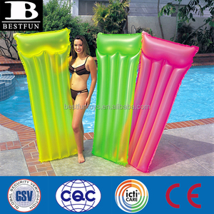 Tumbona Inflable de PVC Resistente Personalizada de Fábrica, Colchoneta de Aire Portátil, Tumbona de Aire Plegable para Exteriores, Flotador de Piscina y Playa - Product Image 3