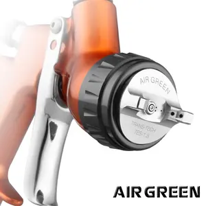 AIR GREEN TES 1.3mm Spray Gun Paint High Atomization Professional Hvlp Automotive Spyra Painting Tool Hvlp Waterborn