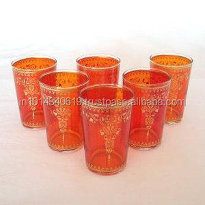 Vasos de té marroquí vasos de estilo árabe al por mayor - Product Image 2