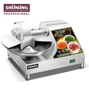 5L high speed food processor with overload and overheat protection the aluminium meat bowl cutter price