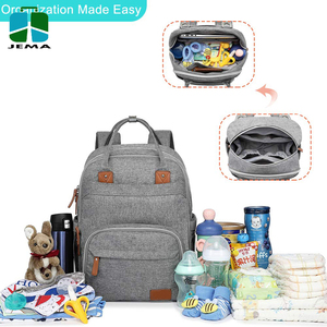 Bolsa de pañales impermeable de gran capacidad, mochila para cambiar pañales de bebé, para niños - Product Image 6