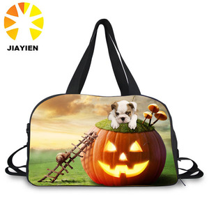 3D impression de dessin animé promotionnel portable marque <span class=keywords><strong>voyage</strong></span> sac <span class=keywords><strong>en</strong></span> cuir - Product Image 2