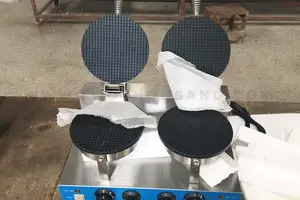 TT-E10C(TTS-2A) Machine électrique de cuisson de cône de crème glacée à Double plaques
