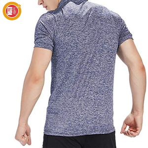 Camisas de Polo para hombres Wicking de <span class=keywords><strong>la</strong></span> humedad Polo de <span class=keywords><strong>manga</strong></span> corta camisas de <span class=keywords><strong>Golf</strong></span> Atlético Casual cuello camiseta - Product Image 3