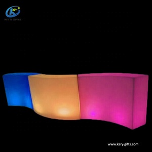 Banco LED para Exteriores, Iluminado, Económico, de Plástico, para Parques y Jardines Públicos - Product Image 4