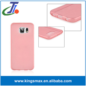 caldo per samsung <span class=keywords><strong>galaxy</strong></span> <span class=keywords><strong>s6</strong></span> <span class=keywords><strong>cover</strong></span> posteriore trasparente casi ultra slim caso tpu - Product Image 2