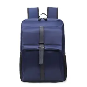 Mochila Para Laptop Nykon Blue Fashion Backpack Side Pockets Gaming Laptop Backpack