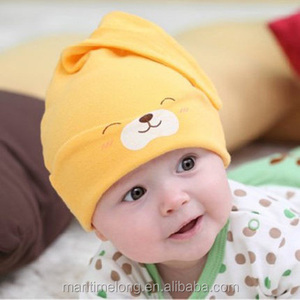 Bébé bonnet bébé coton cap enfants dessin animé chapeau - Product Image 2
