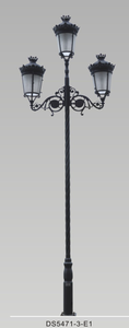 Botou hengsheng suministrado calidad moldeada barato calle de aluminio poste de luz HS-HG-1 - Product Image 1