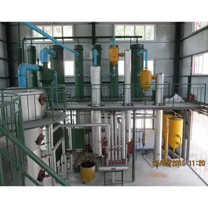 Turnkey project Soybean oil solvent extraction machine plant soya bean oil processing line