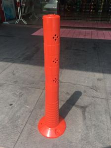 Poste de advertencia de PU de tipo barato estándar de alta calidad 750 mm divisor de carril de tráfico Flexible guía de advertencia poste delineador - Product Image 3